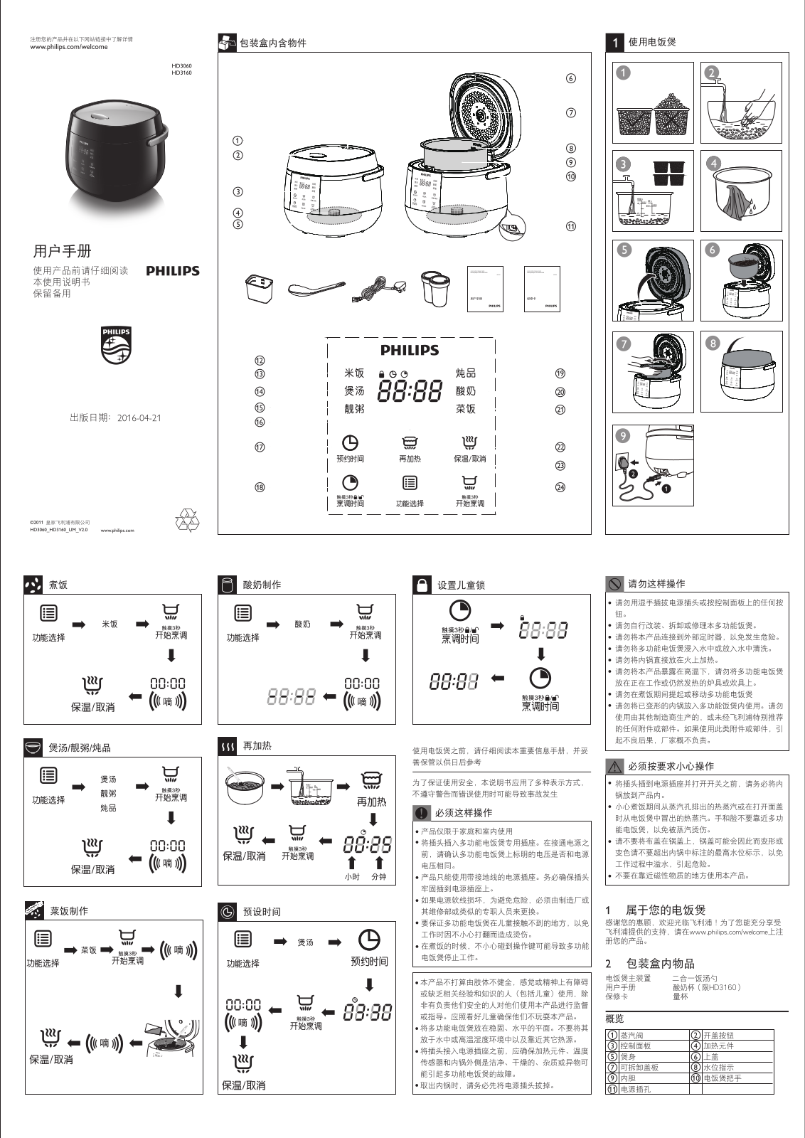 Philips HD3160/21 user manual - ManualMachine.com