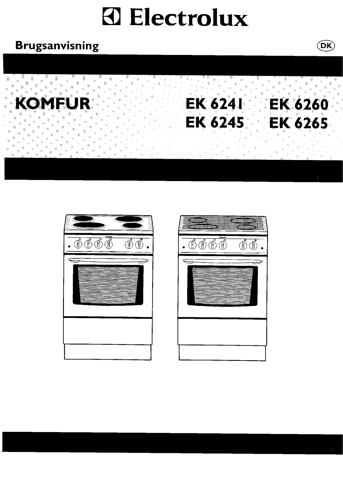 AEG EK6245, EK6260, EK6241 User Manual