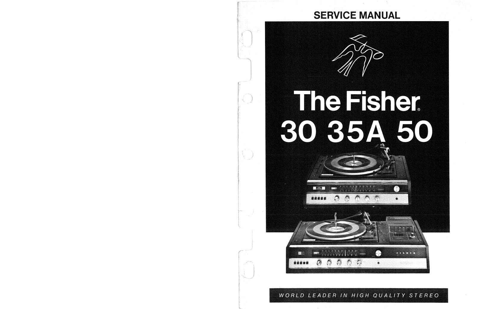 Fisher 50, 30, 35-A Service manual