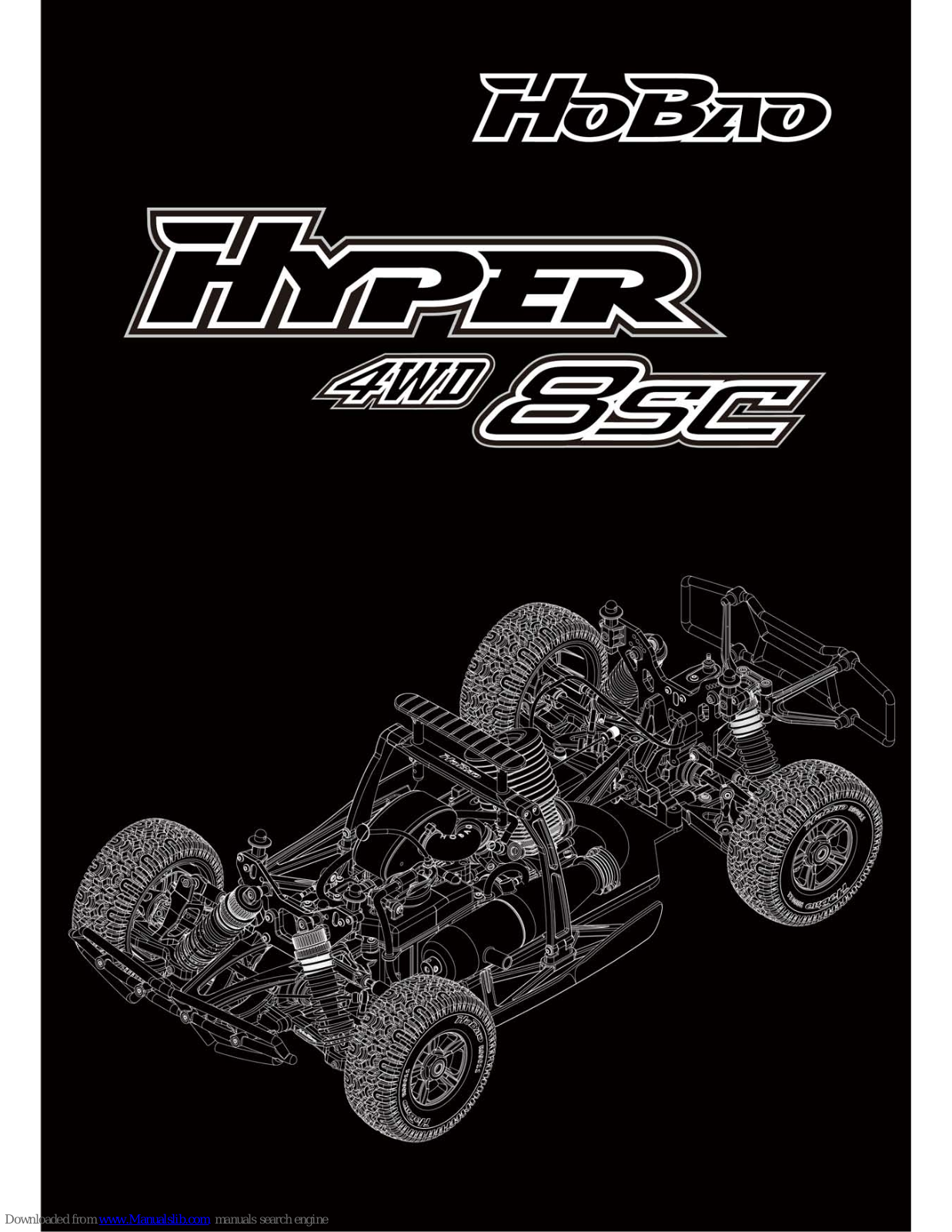 HoBao Hyper 4WD 8SC Instruction Manual