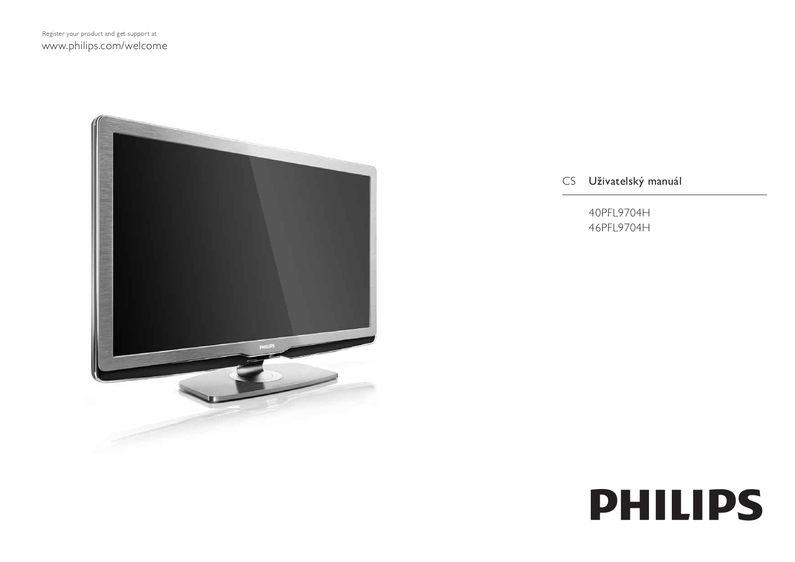 Philips 46PFL9704H, 40PFL9704H User Manual