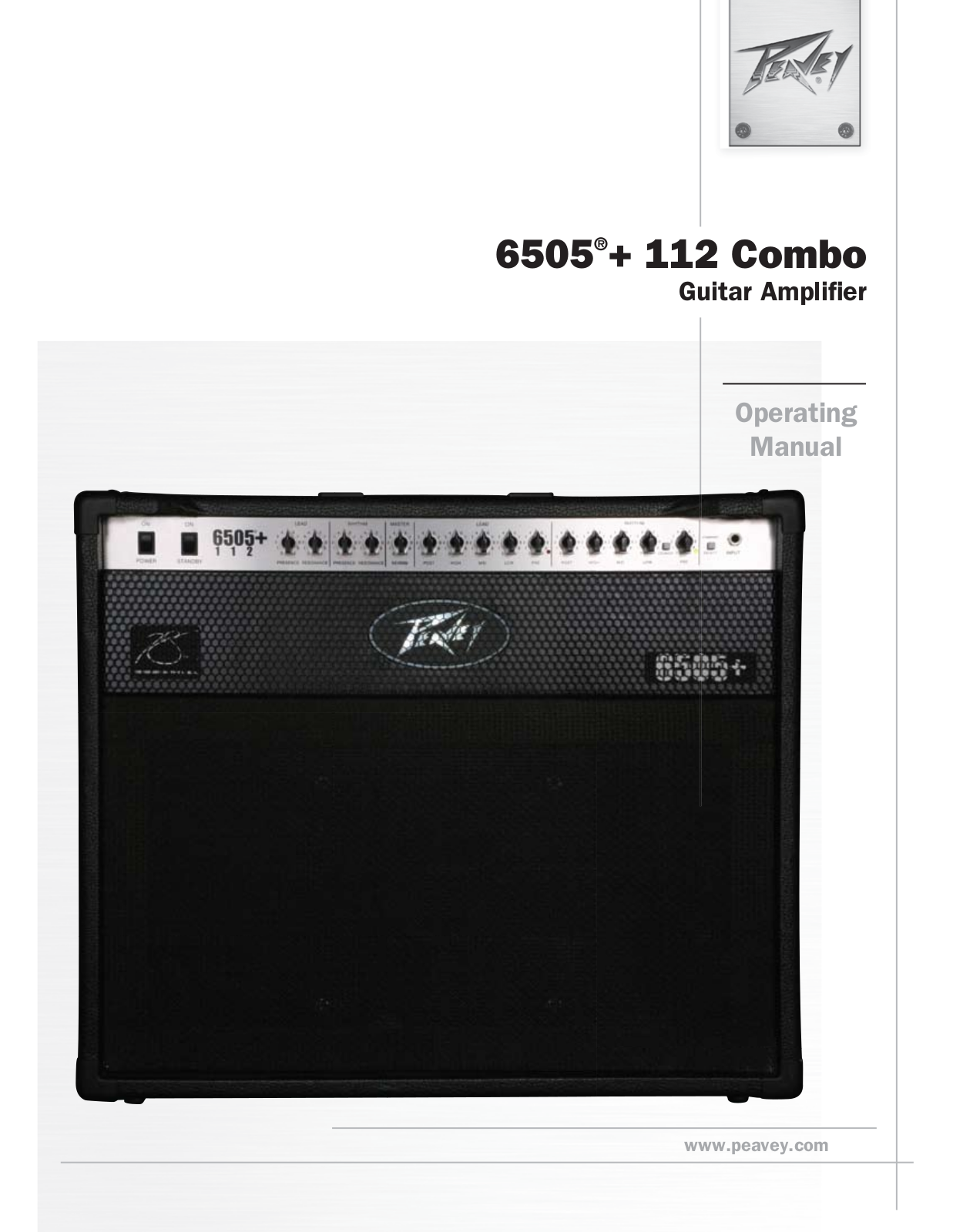 Peavey 6505 User Manual