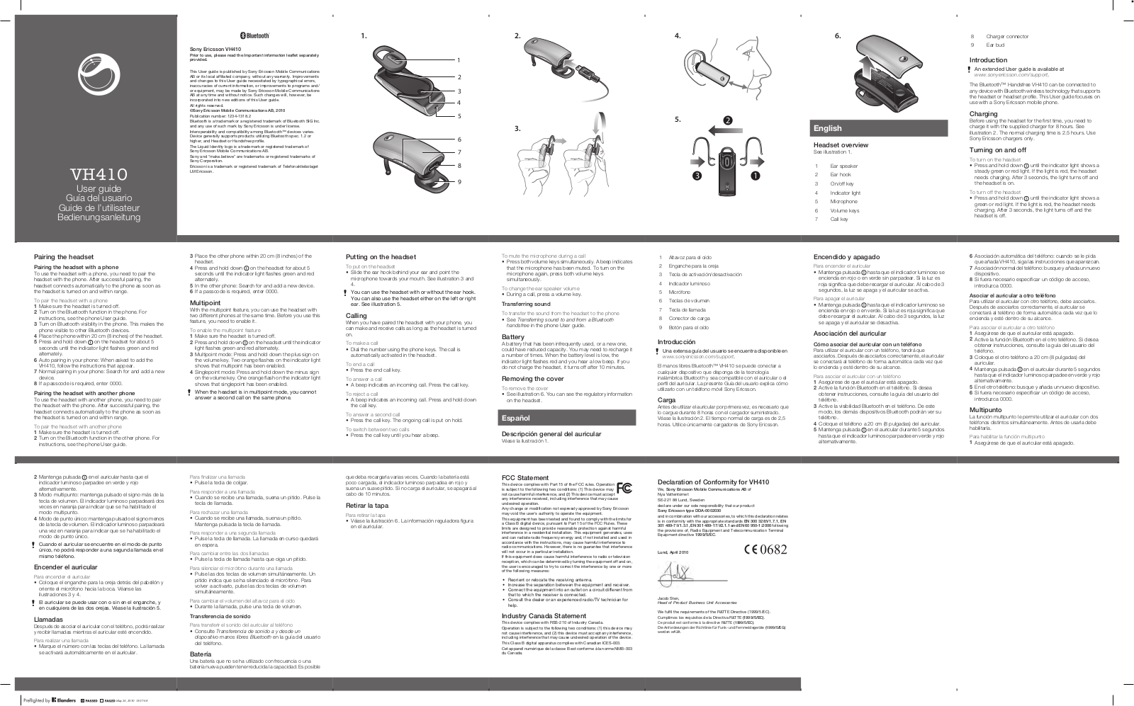 Sony DDA 2030 User Manual