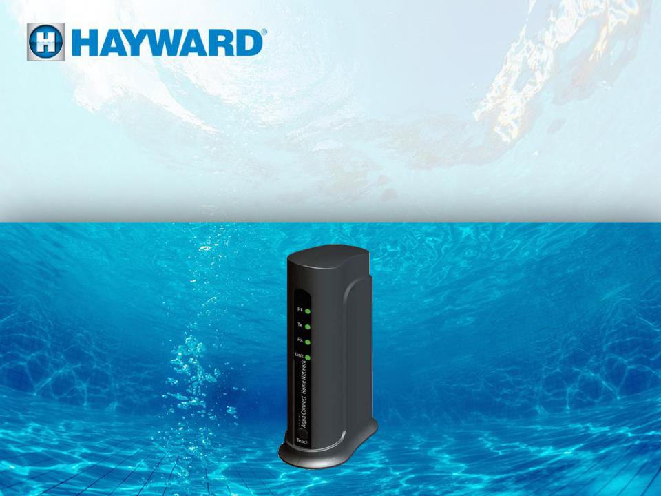 Hayward AquaConnect User manual