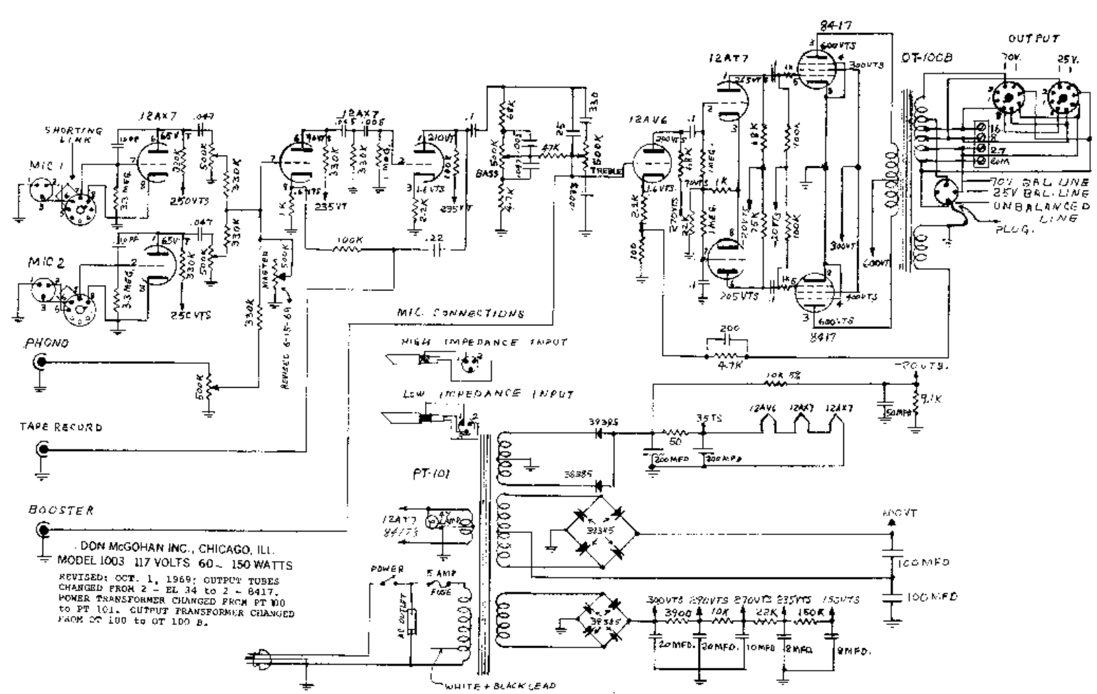 Don Mcgohan m1003 schematic - ManualMachine.com