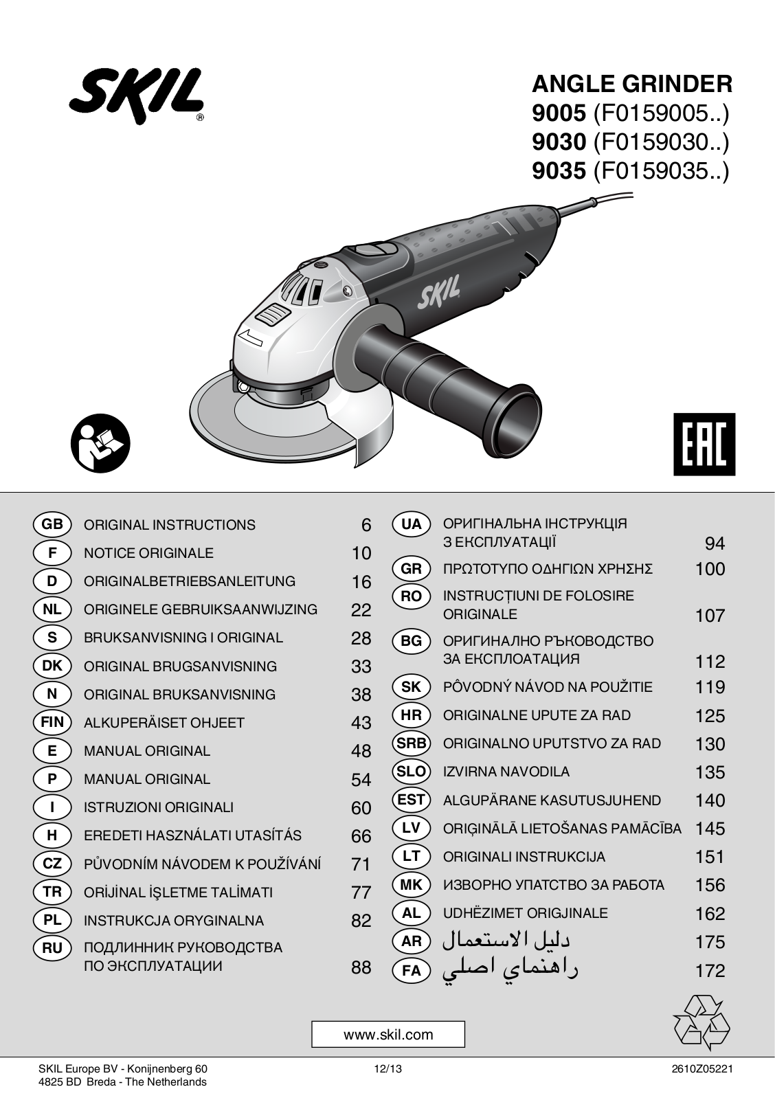 Skil 9005 User Manual