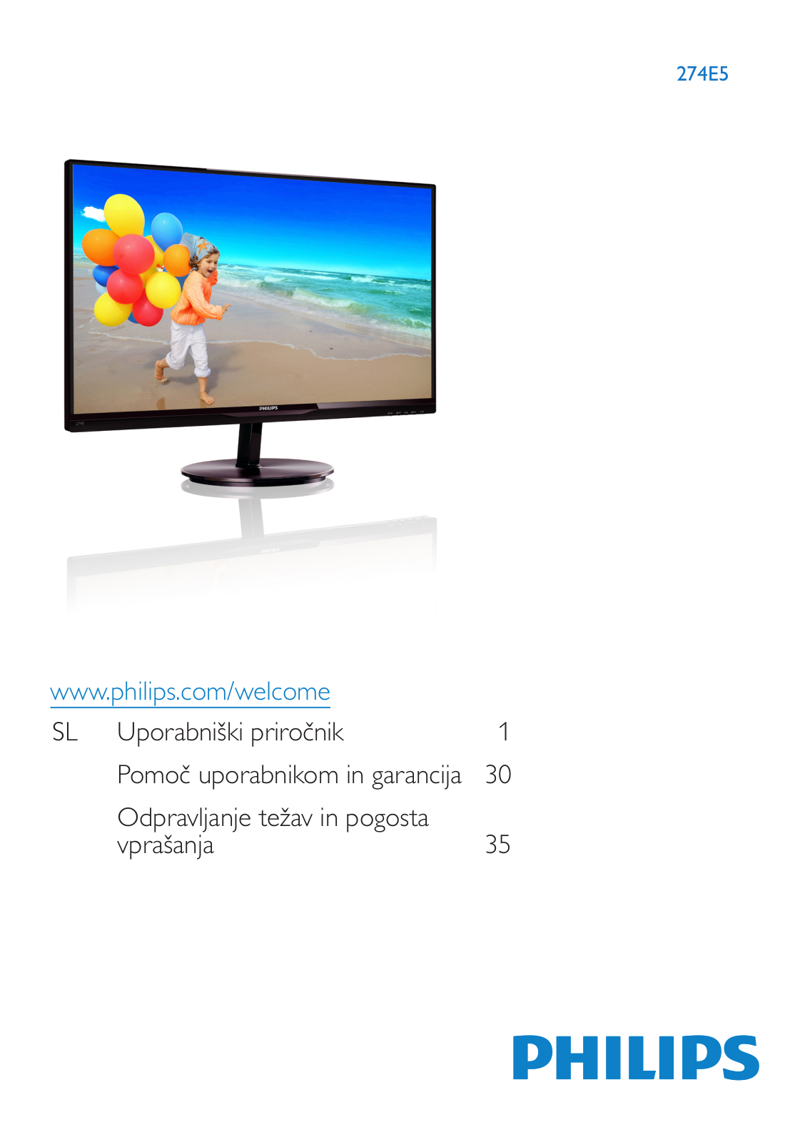 Philips 274E5QDAB/01 User Guide