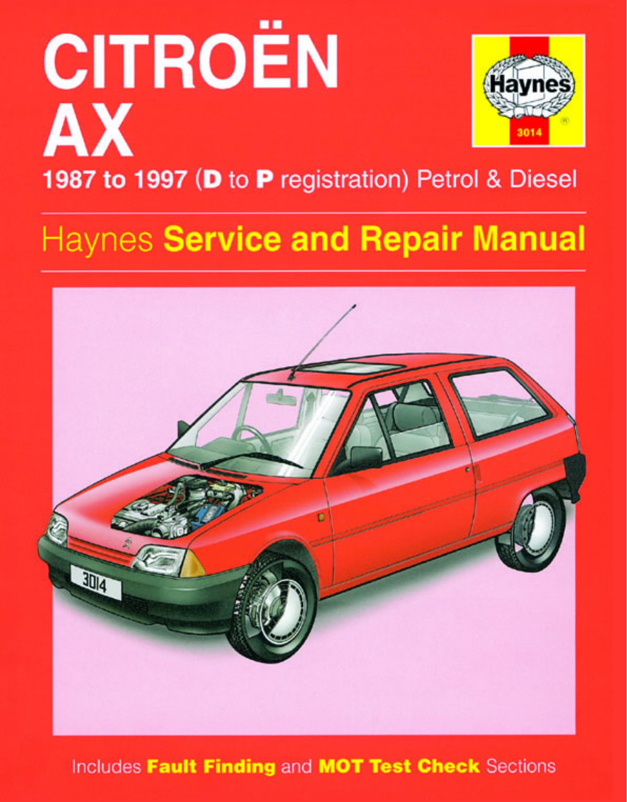 Citroën AX 1987 1997 User Manual