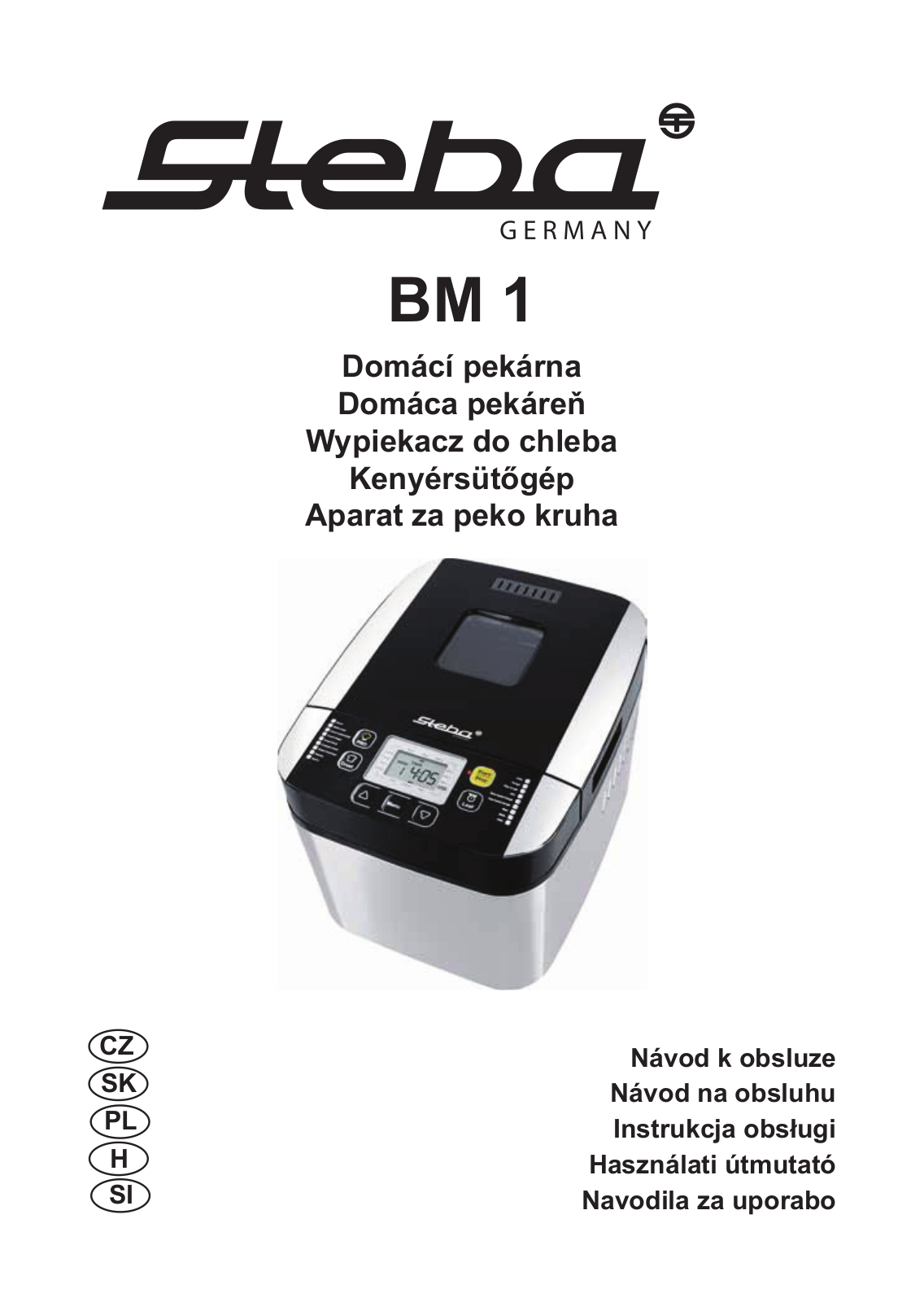 Steba BM 1 User Manual