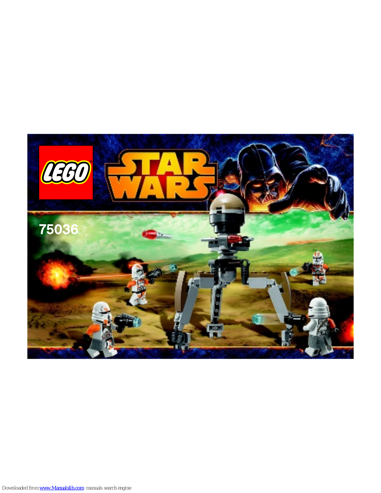 LEGO 75036, Star Wars 75036 Instructions Manual