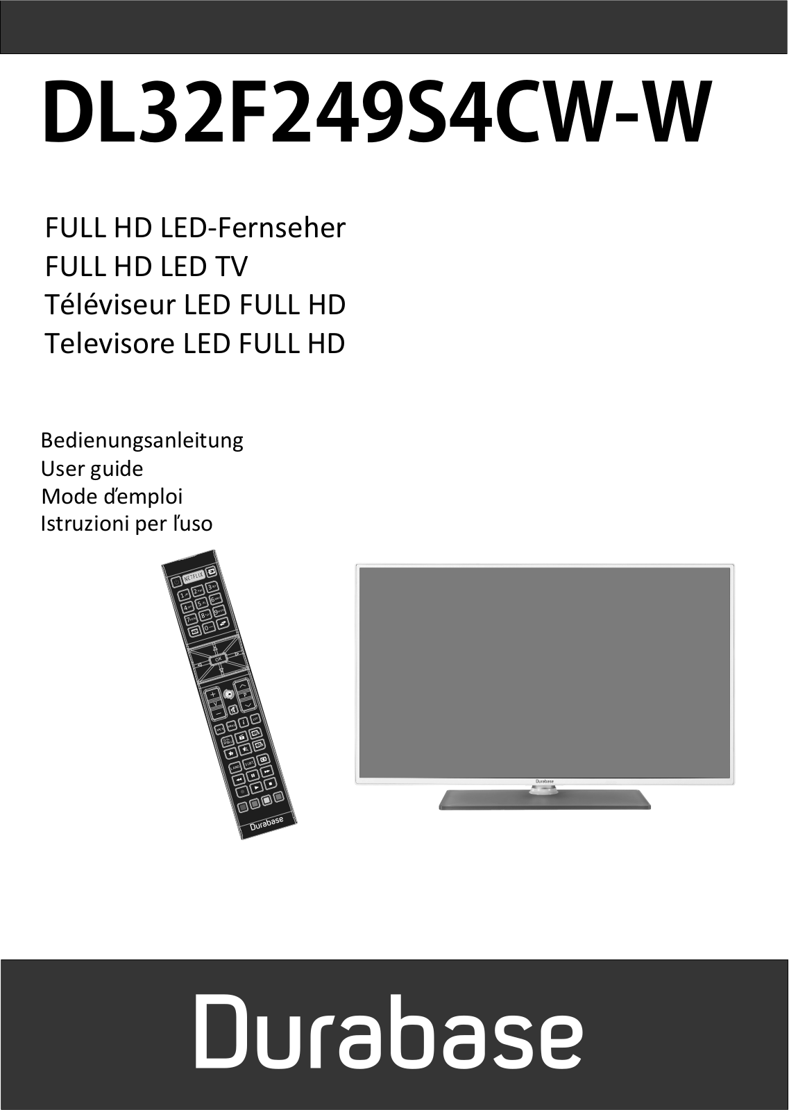 Durabase DL32F249S4CW-W User Manual