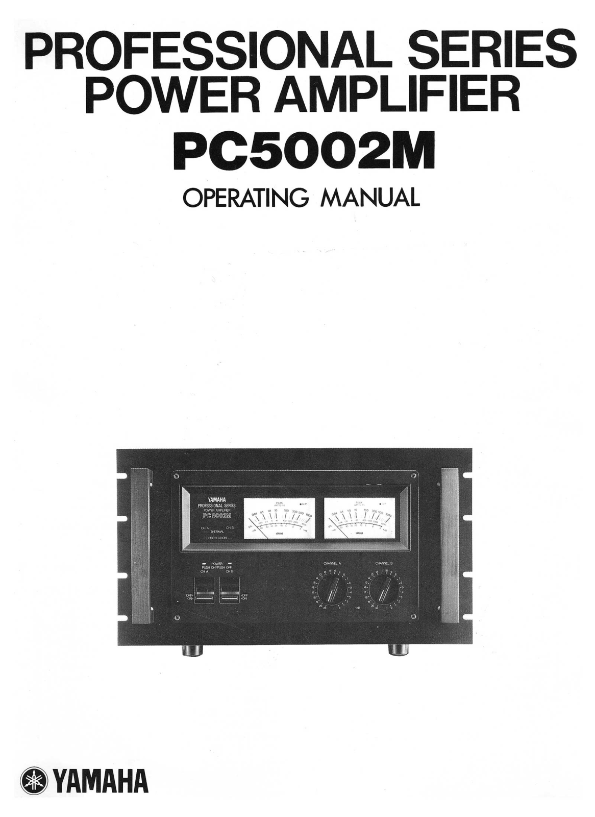 Yamaha PC-5002-M Owners Manual