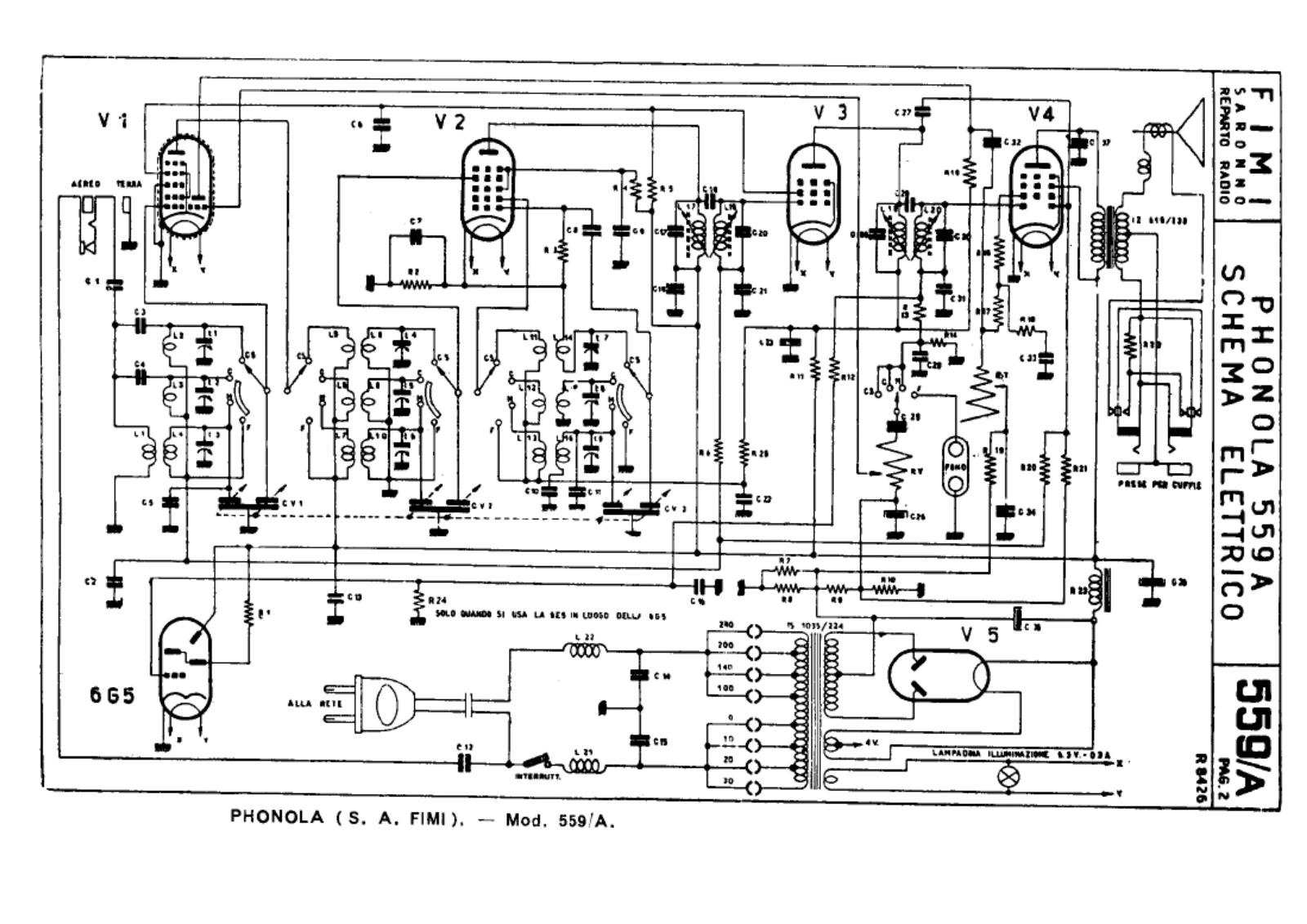 Phonola 559a 3 schematic - ManualMachine.com
