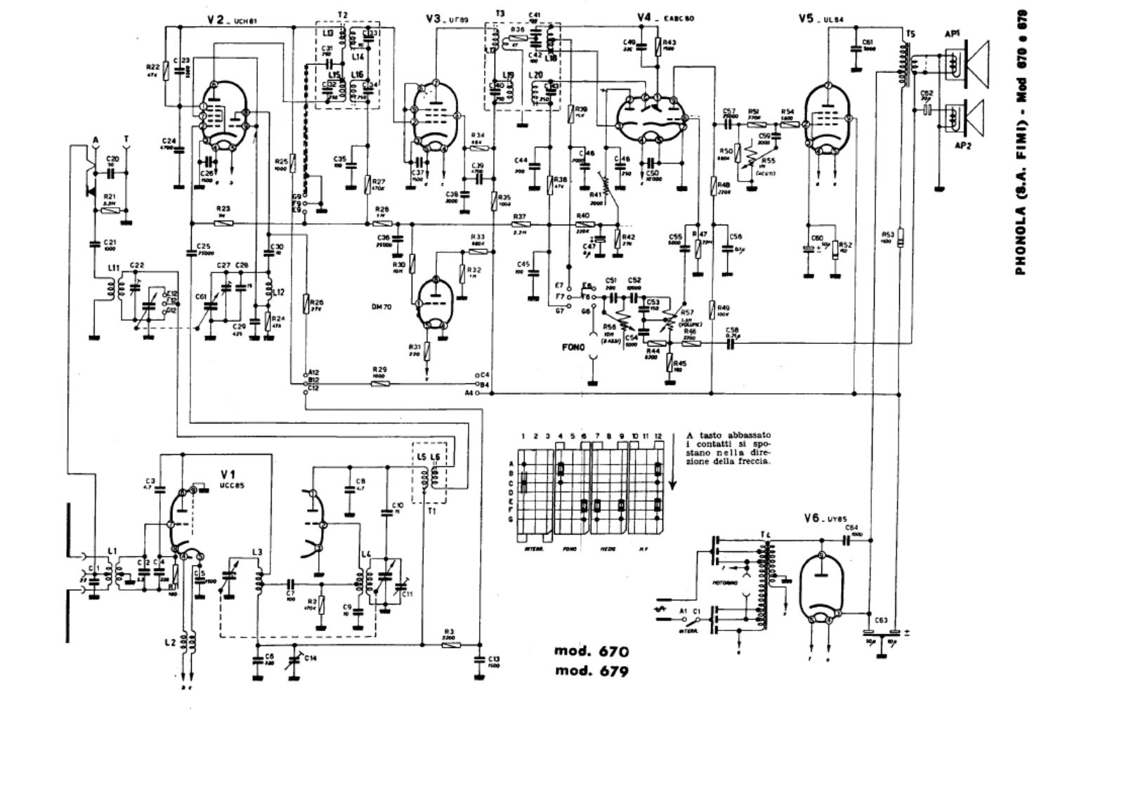 Phonola 670679 schematic - ManualMachine.com