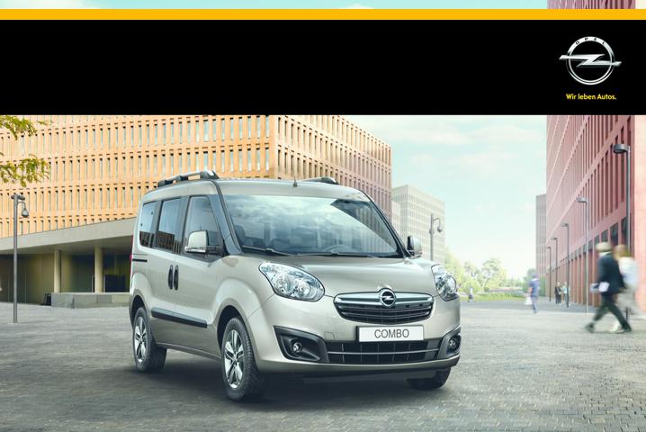 Opel Combo 2014 User Manual