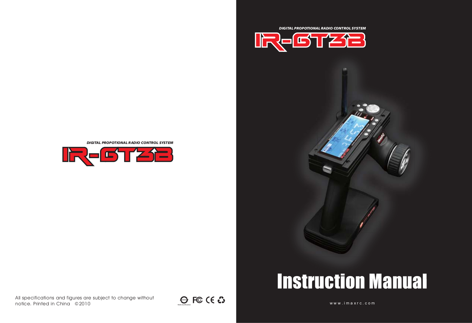 Imaxrc IR-GT3B User Manual