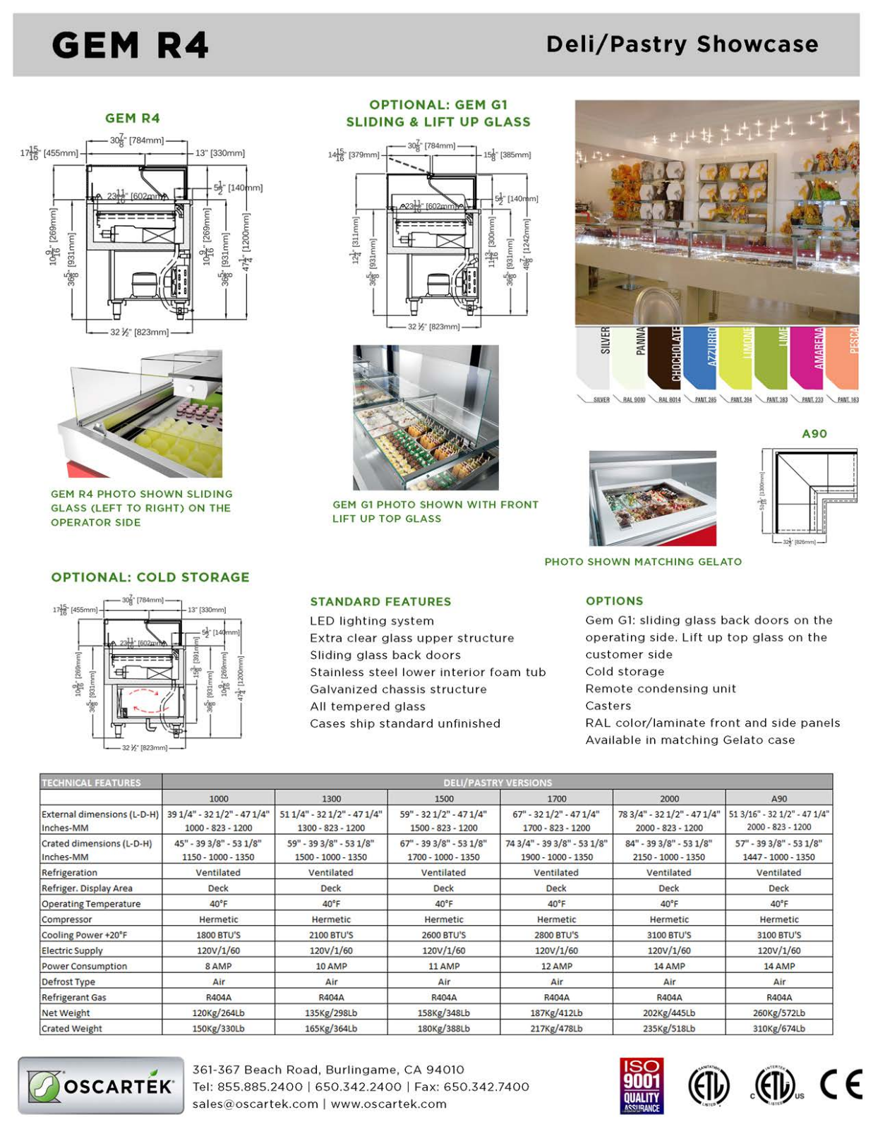 Oscartek GEM R4 DP1000 User Manual