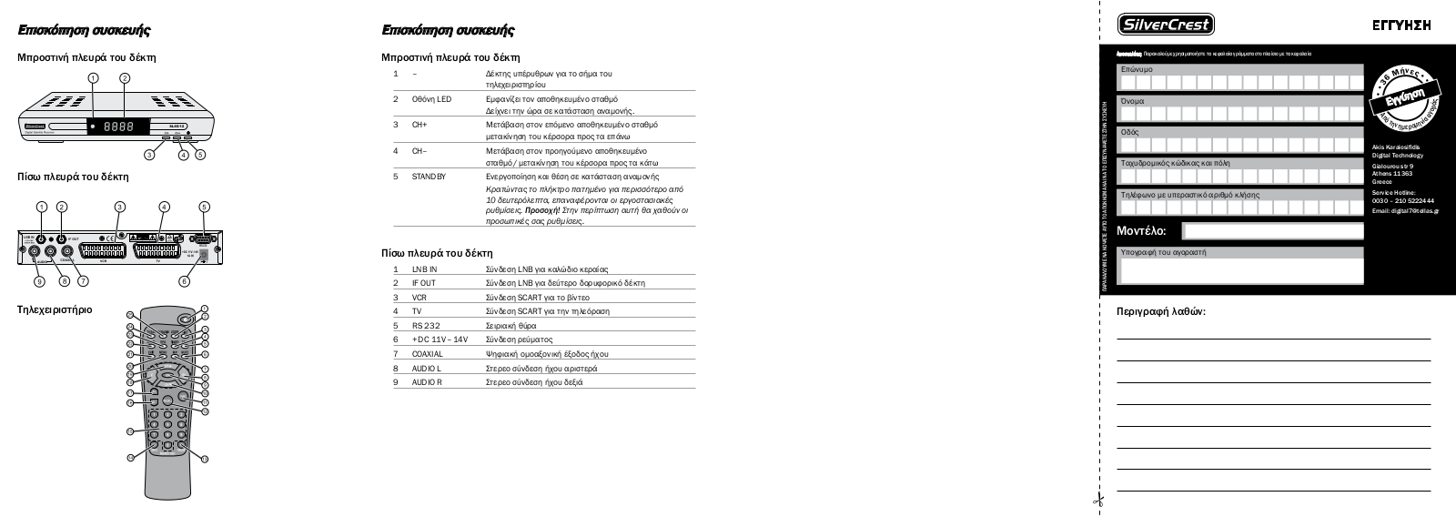 SilverCrest SL 65/12 Operating Manual