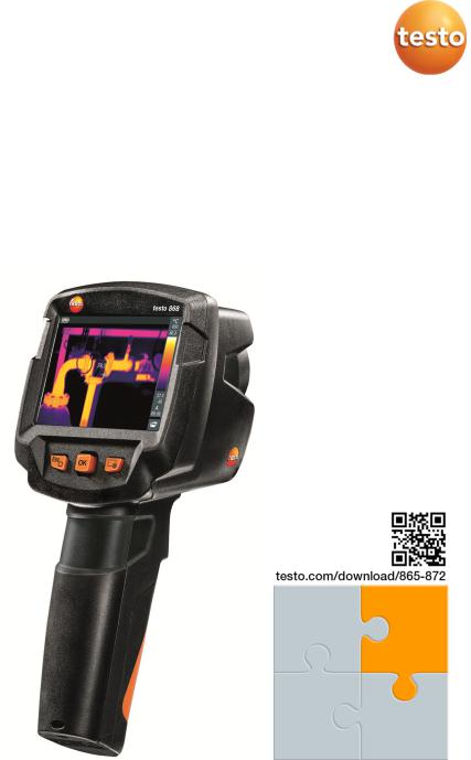 testo 868 User guide