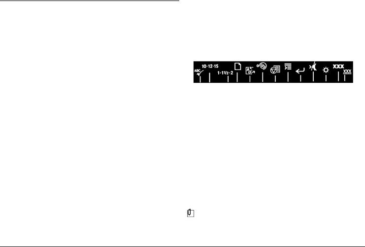 Olivetti ETP 540 II User Manual