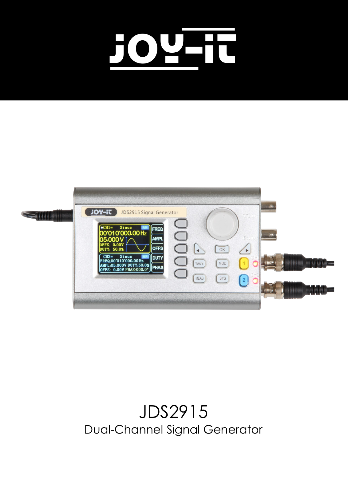 Joy-it JDS2915 User guide