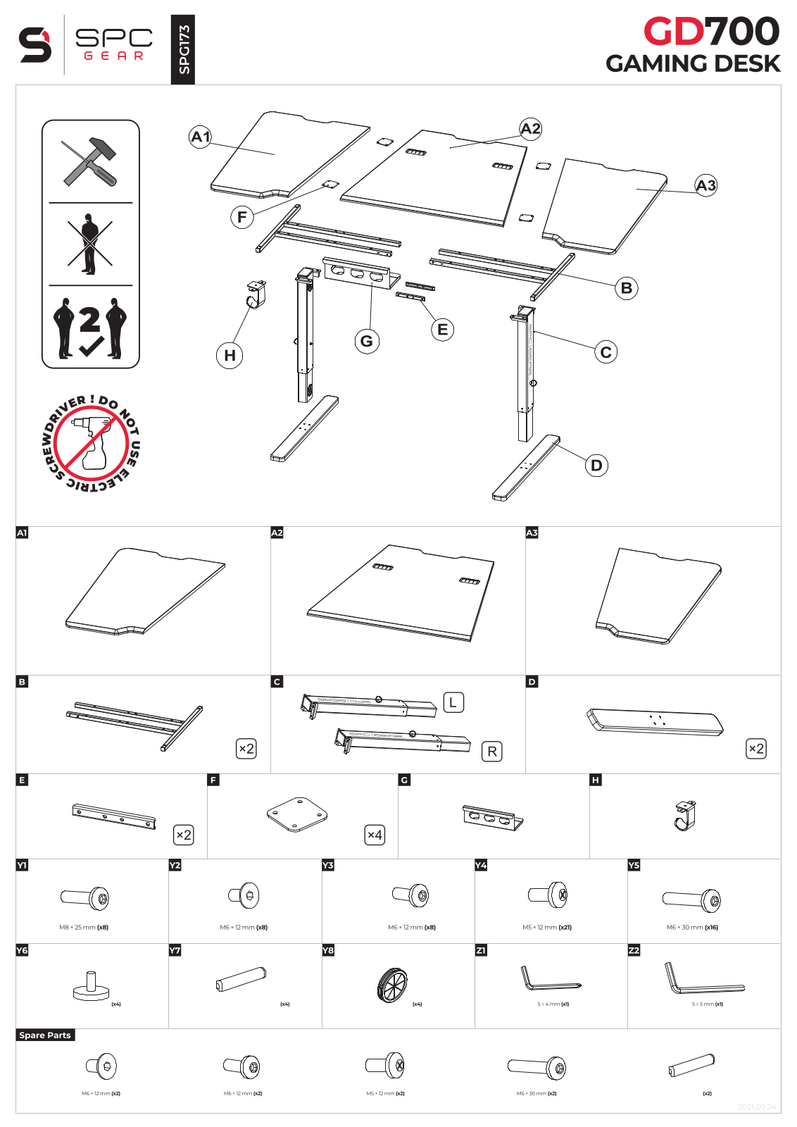 SPC GEAR GD700 User guide - ManualMachine.com
