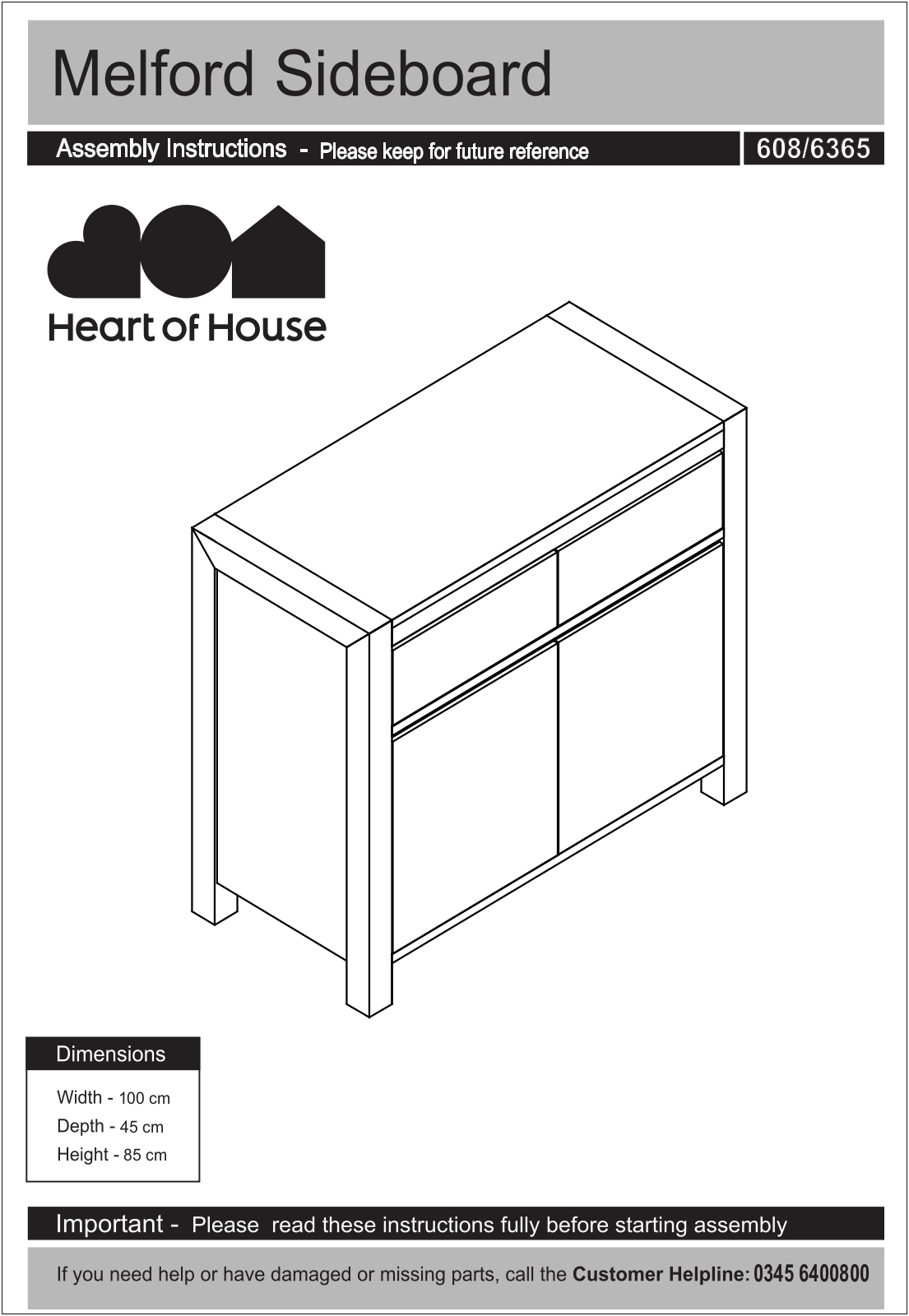Argos 608/6365 User guide - ManualMachine.com