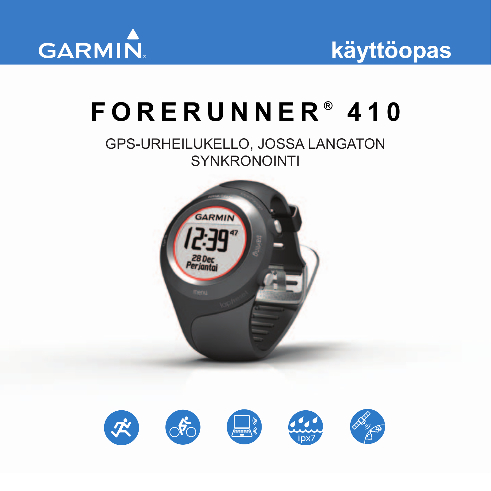 Garmin Forerunner 410 User Manual