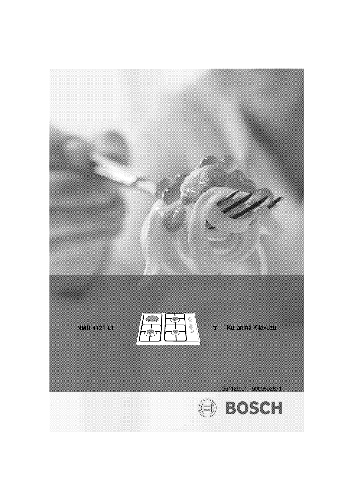 Bosch NMU4121LT Manual