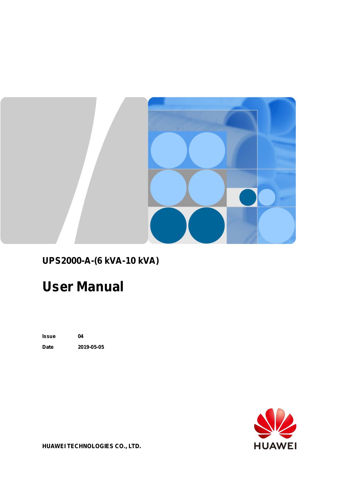 Huawei UPS2000-A-6 kVA, UPS2000-A-10 kVA User Manual