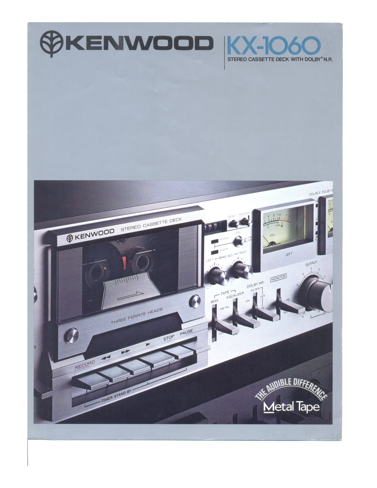 Kenwood KX-1060 Brochure