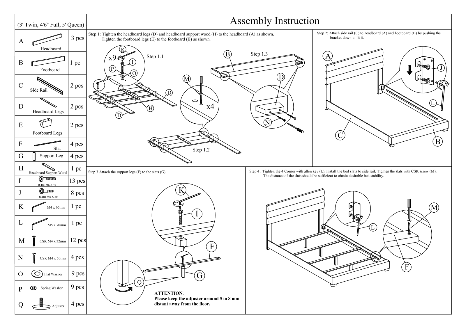 Zipcode Design W002997564 Installation & Assembly - ManualMachine.com