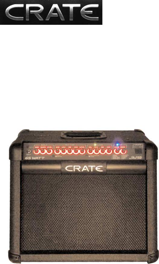 Crate Amplifiers GLX120, GLX65 User Manual