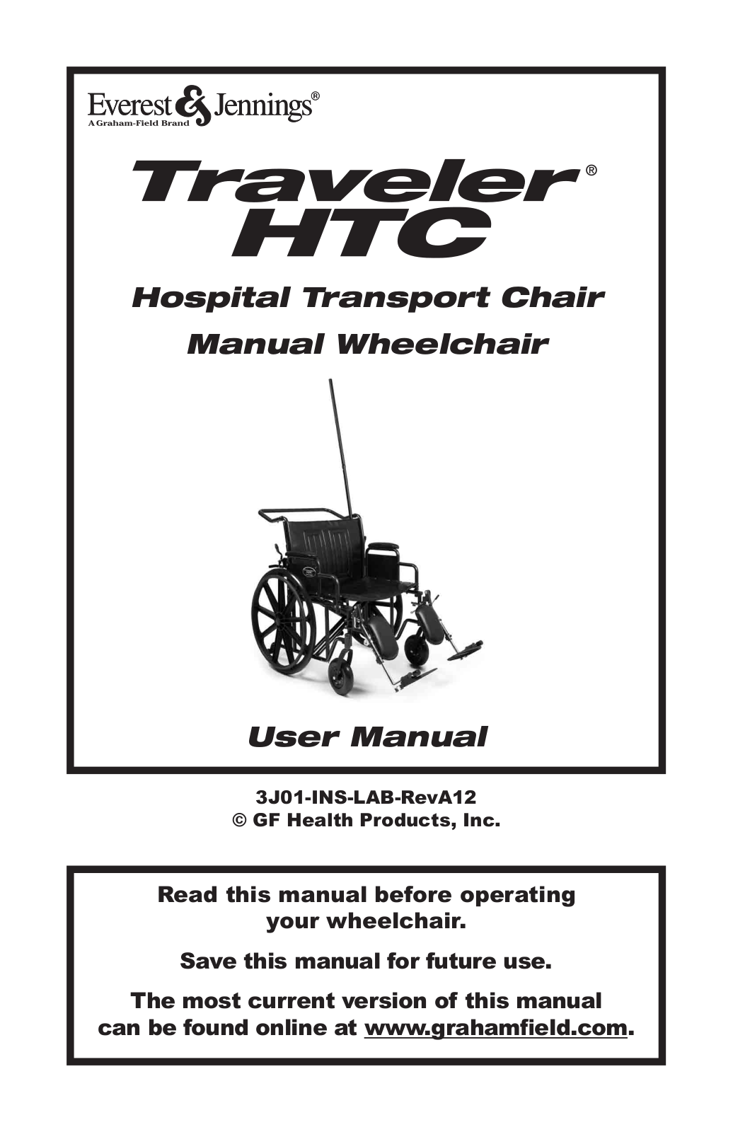 E&J Traveler HTC User Manual