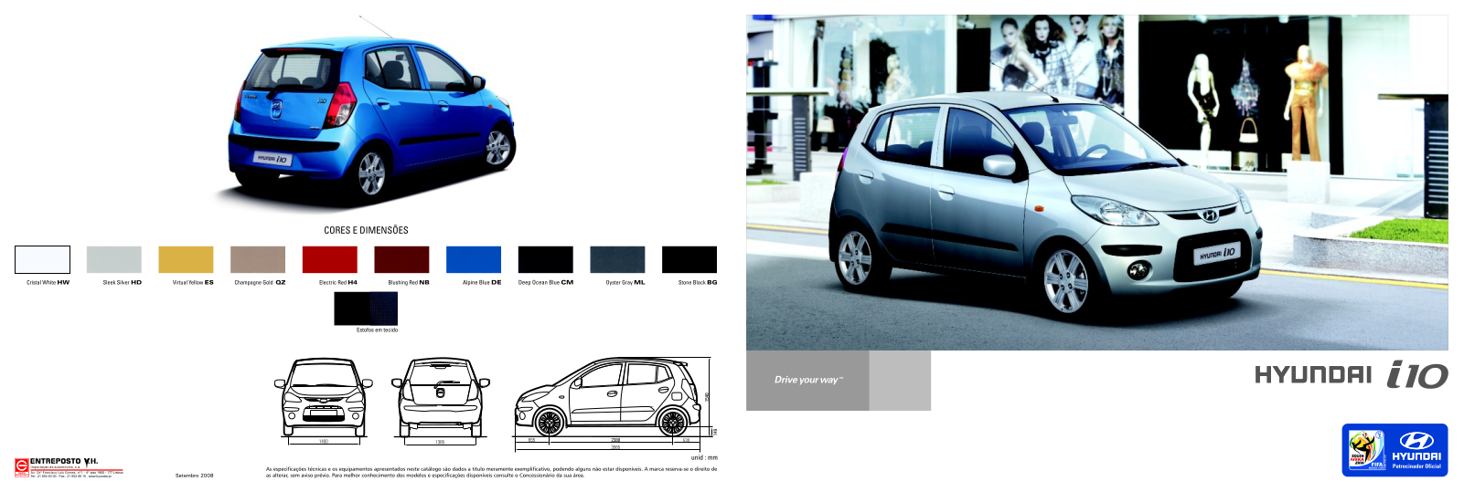 Hyundai I10 (2008) BROCHURE