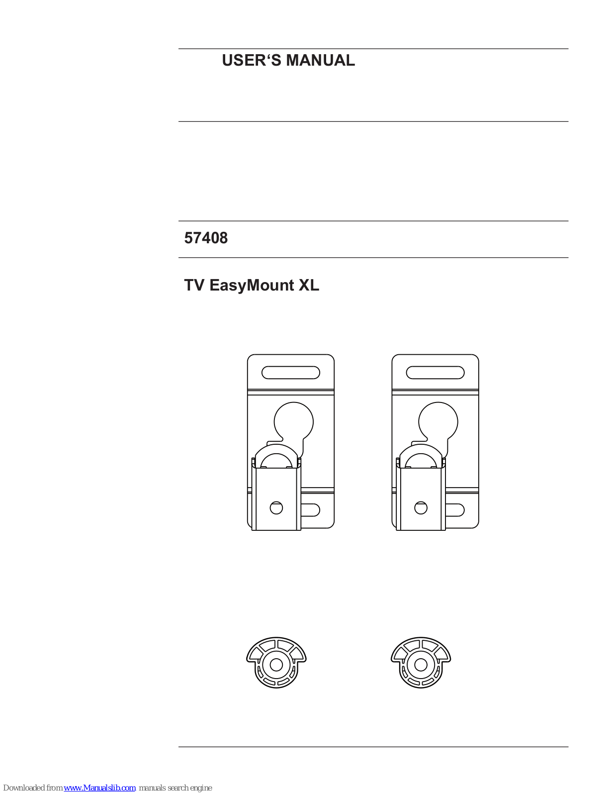 Goobay TV EasyMount XL User Manual