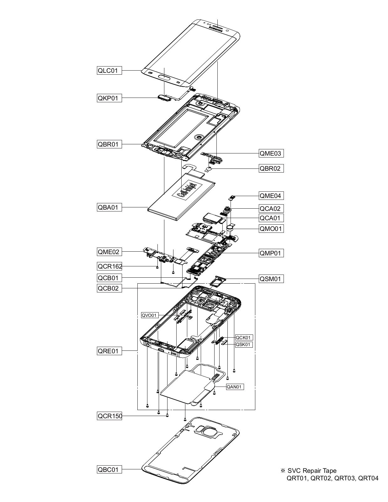 samsung QRT01, QRT02, QRT03, QRT04 Service Manual