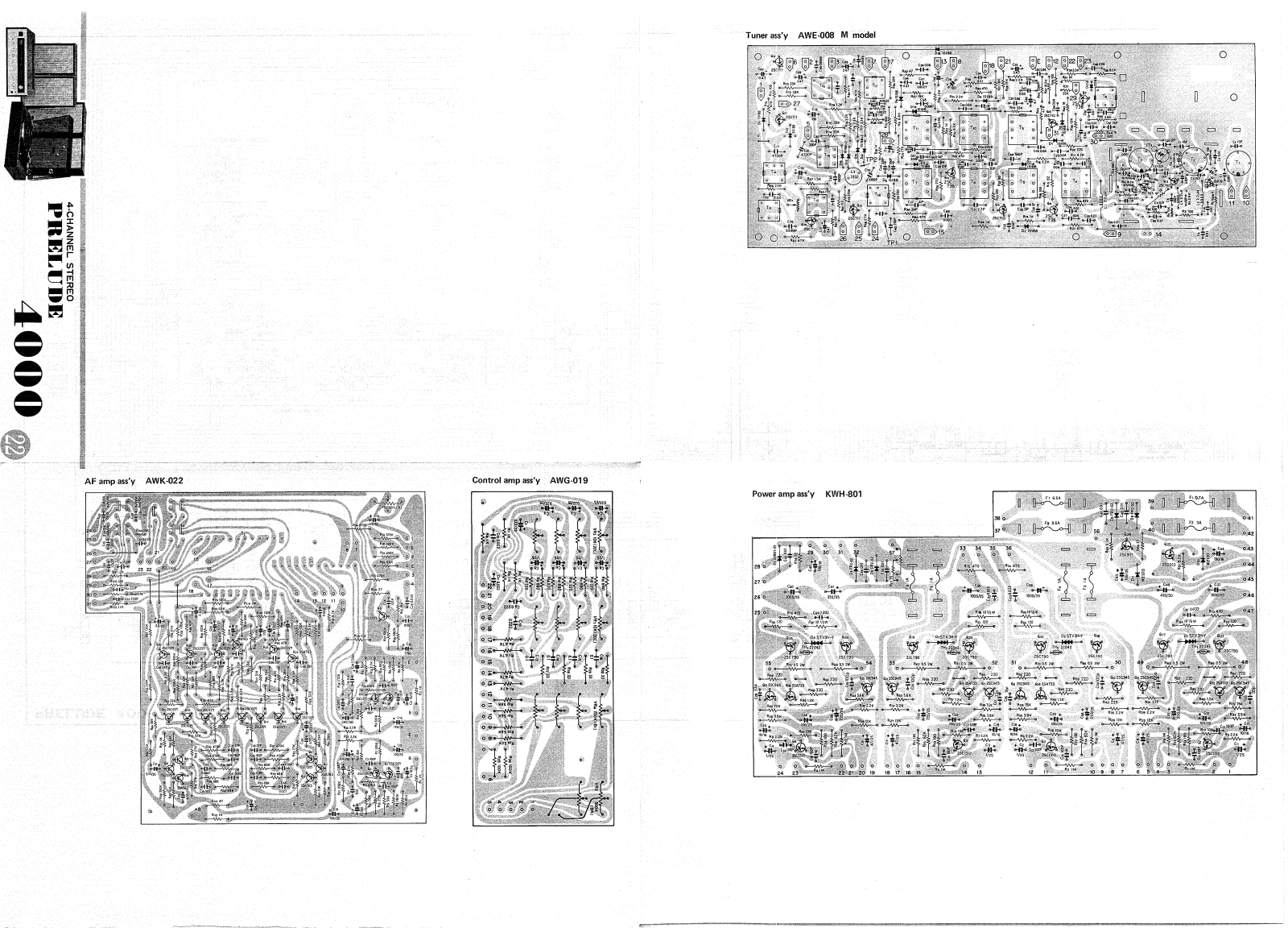 Pioneer Prelude 4000 Schematic