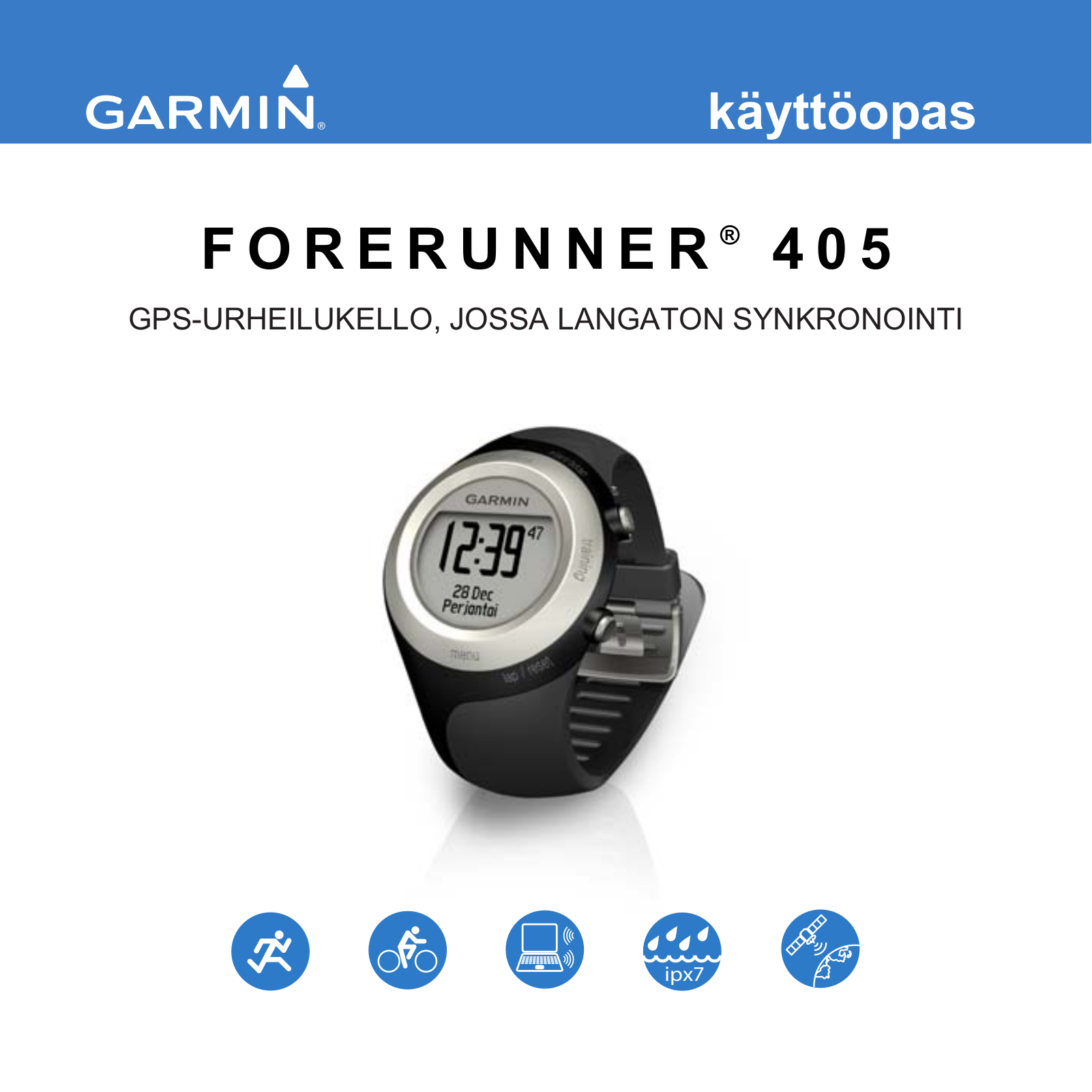 Garmin Forerunner 405 user guide