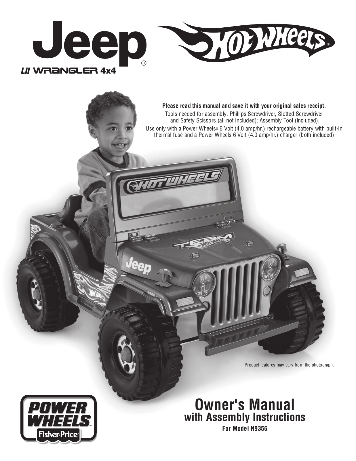 Jeep N9356 User Manual