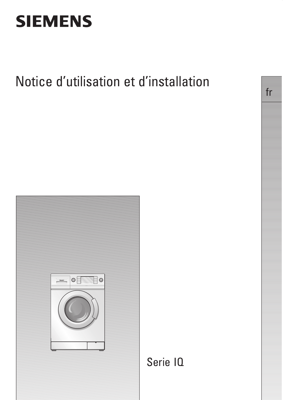 SIEMENS WIQ1832EU User Manual