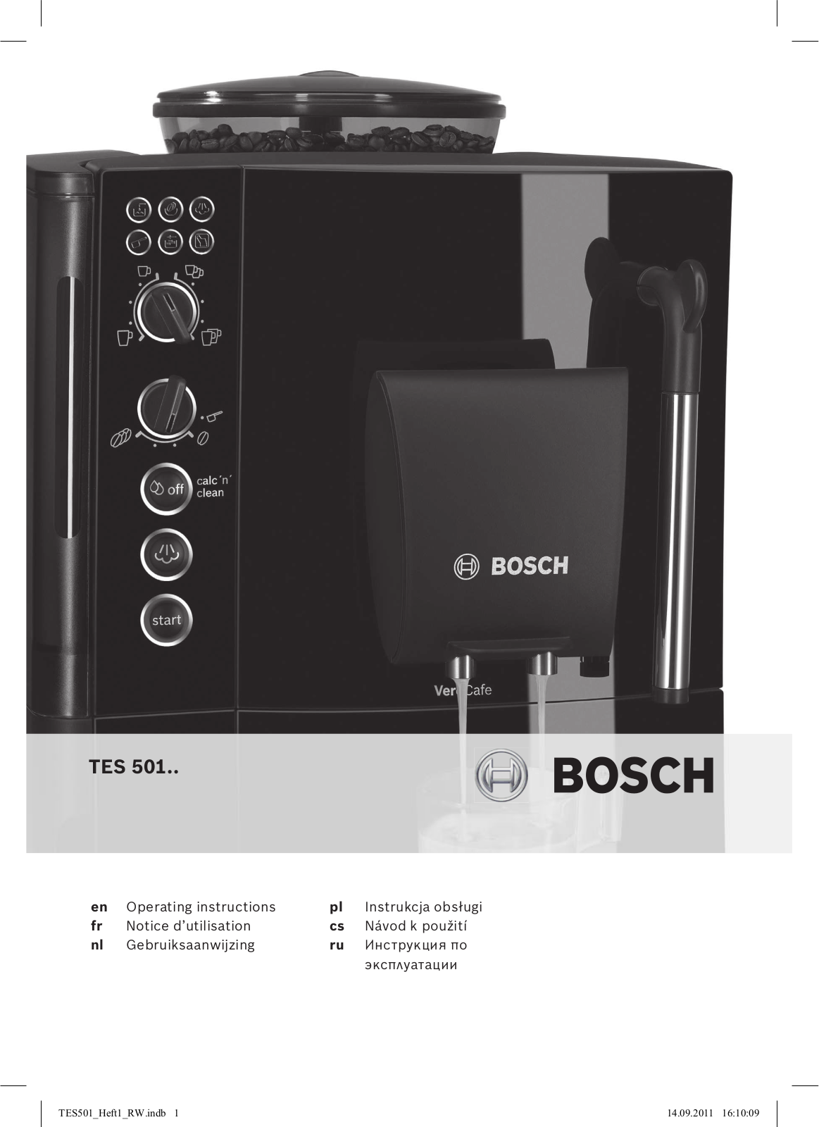 Bosch TES50129RW User Manual