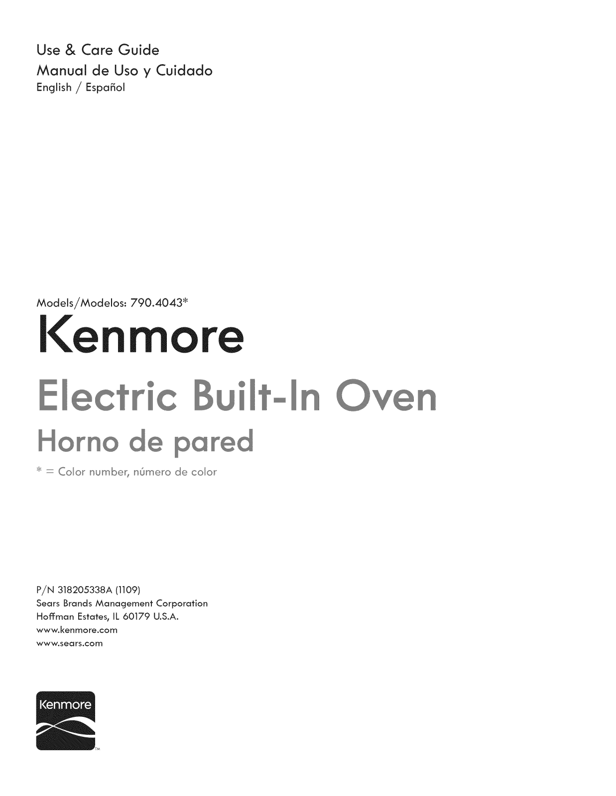 Kenmore 79040439802, 79040432802 Owner’s Manual