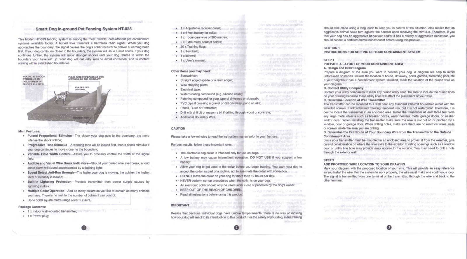 Smart Dog HT-023 User Manual - ManualMachine.com