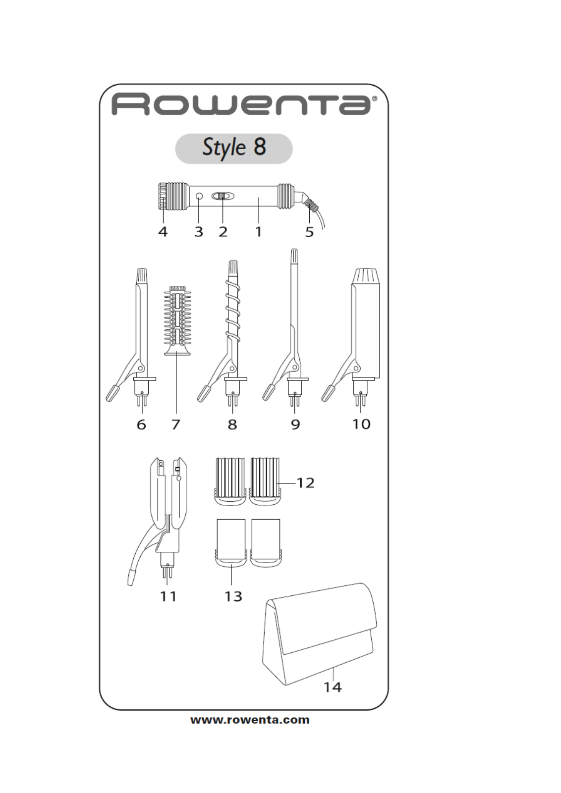 Rowenta CF4032 User Manual