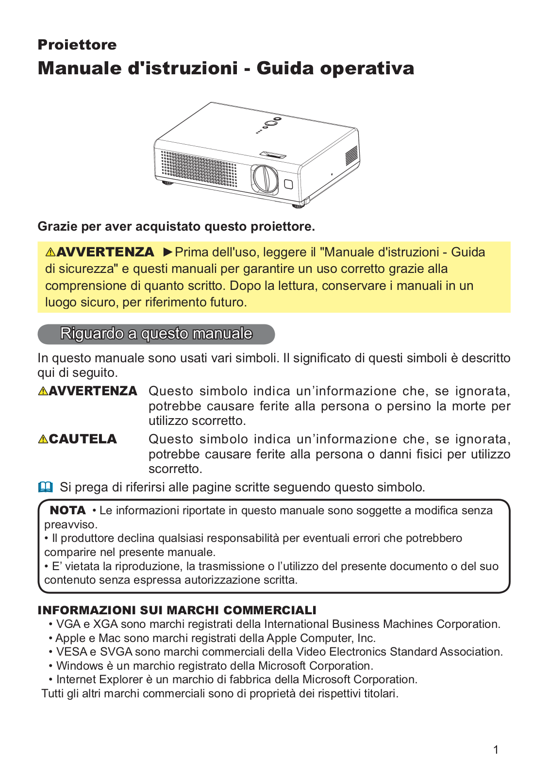 Hitachi PJ-LC7 User Manual