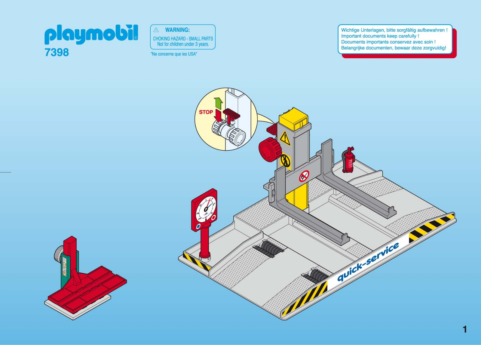 Playmobil 7398 Instructions