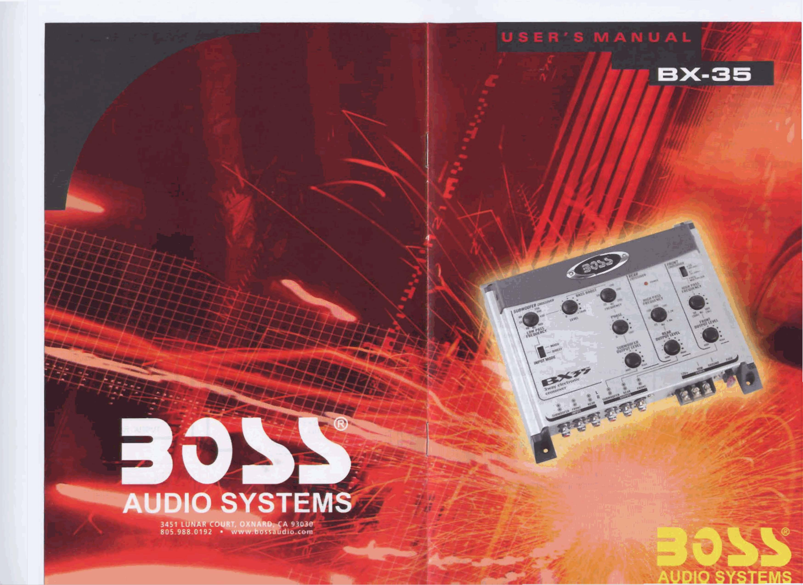 BOSS BX-35 User Manual