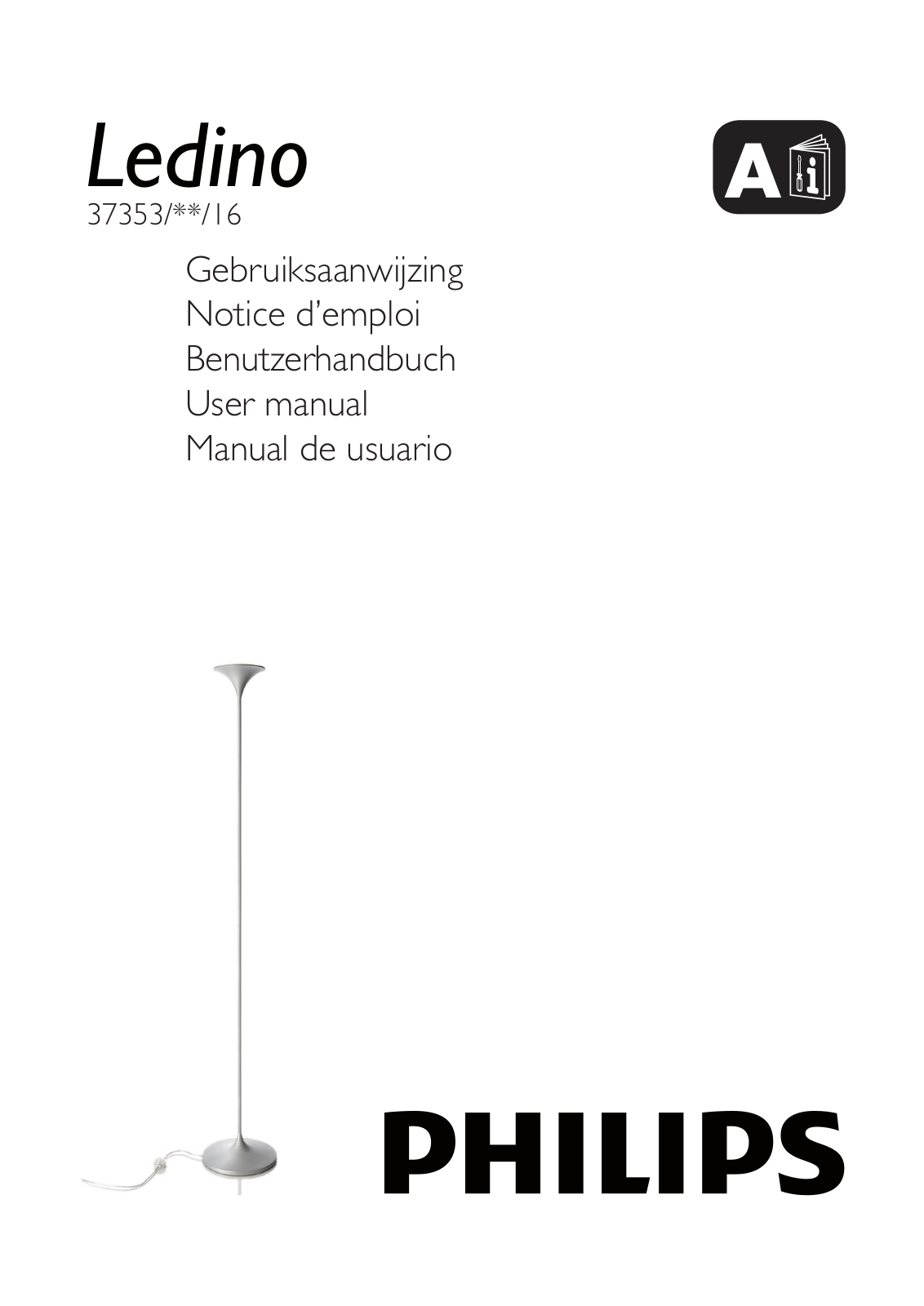 Philips Ledino Lámpara de pie User Manual