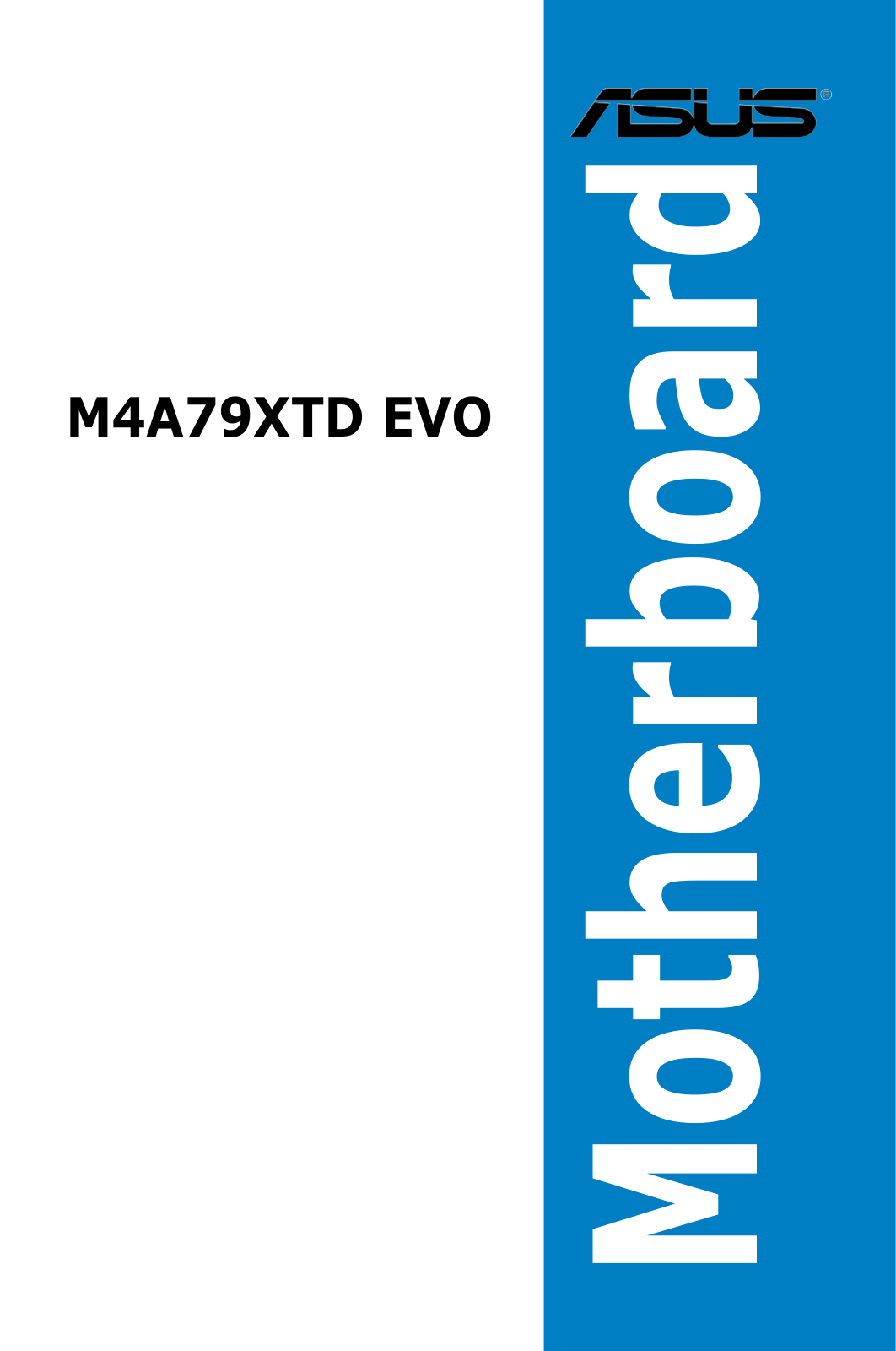 Asus M4A79XTD, M4A79XTD EVO User Manual